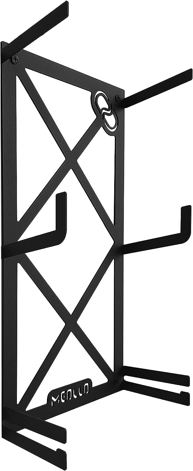 Laad afbeelding in Galerijviewer, Wandhouder voor complete yoga- en pilatesuitrusting, 100% koolstofstaal
