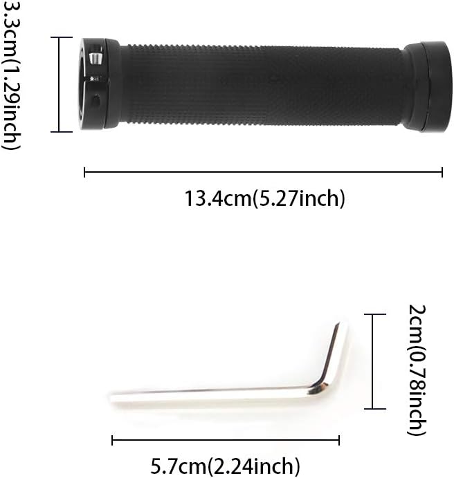 Load image into Gallery viewer, Fietshandvatten set 22 mm zwart antislip
