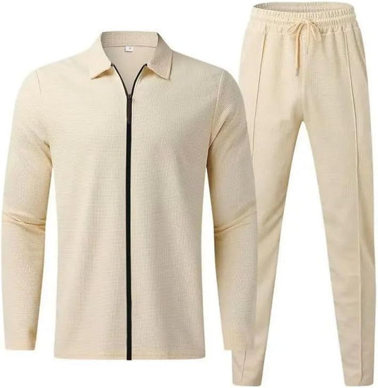 Heren trainingspak 2-delig met vest en joggingbroek