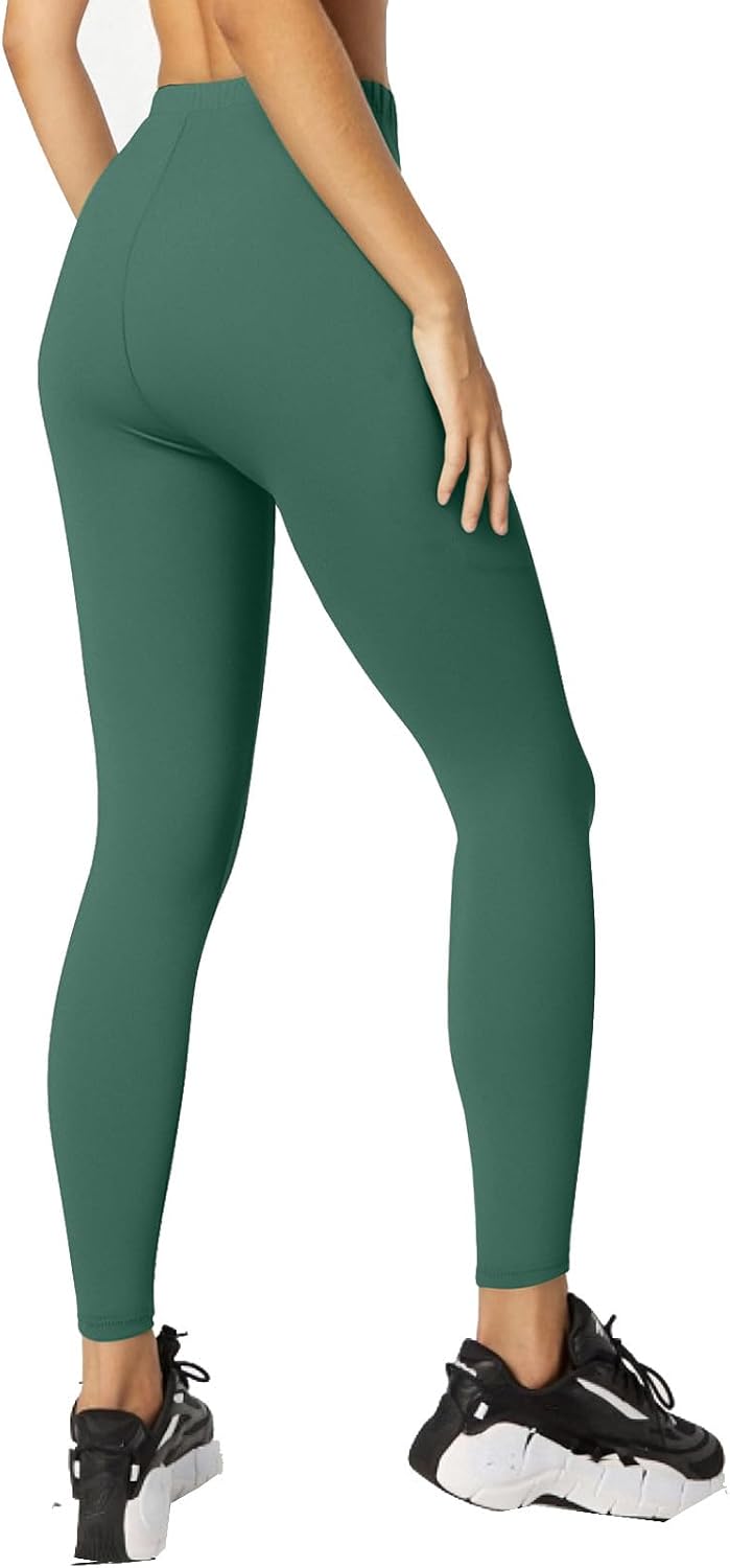 Laden Sie das Bild in Galerie -Viewer, Dames sportlegging met hoge taille zacht en niet doorschijnend – fitness legging – yogabroek

