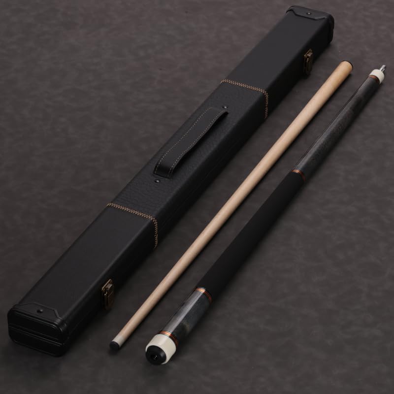 Laden Sie das Bild in Galerie -Viewer, Biljartkeu 147 cm 19-20 oz – Canadese Esdoorn Pool Cue 12,5 mm Tip – Leren Grip

