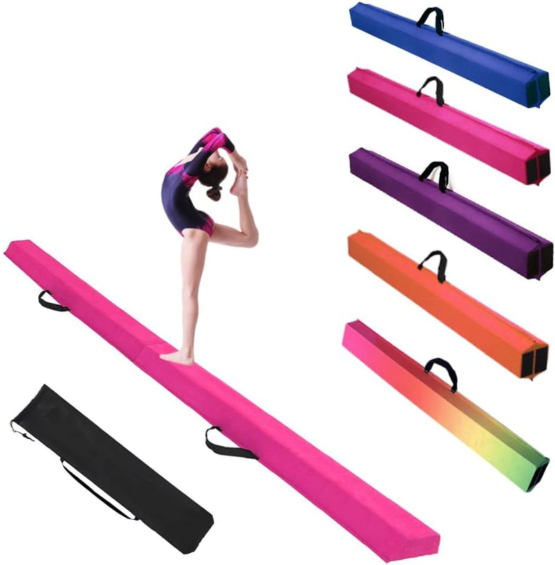 Laden Sie das Bild in Galerie -Viewer, Opvouwbare evenwichtsbalk kinderen – 10 cm breed – EVA balansbalk voor gymnastiek, turnen en thuis trainen
