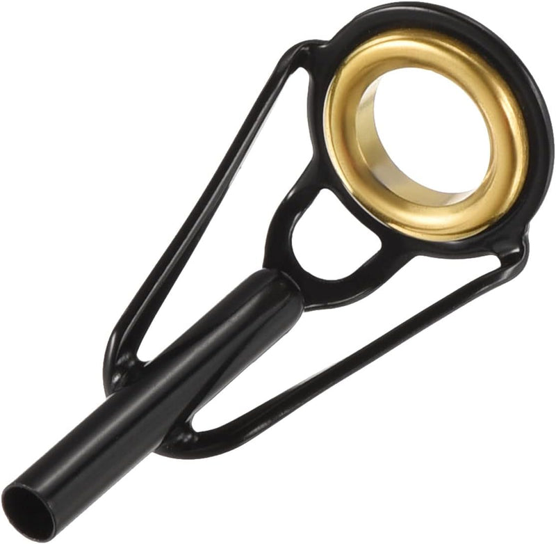 Load image into Gallery viewer, Hengel topogen 3 stuks 1 mm van roestvrij staal zwart-goud – hengeltop reparatieset – visaccessoires
