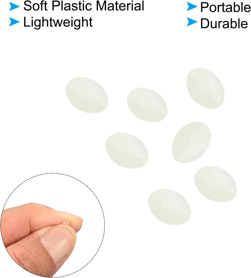 Chargez l'image dans la visionneuse de la galerie, Lichtgevende viskralen 100 stuks 8 x 6 mm met opbergdoos – glow beads – visaccessoires
