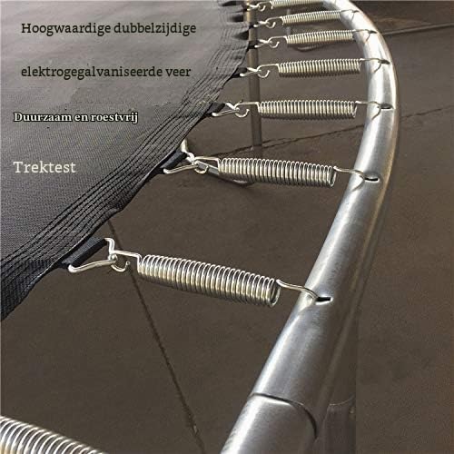 Załaduj obraz do przeglądarki galerii, Trampolineveren 5 stuks 140 mm met veertrekker en driehoeksgesp – vervangingsveren – trampoline accessoires
