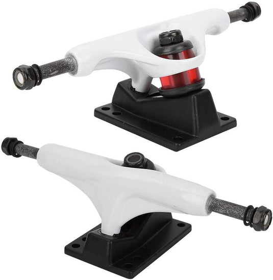 Skateboard truck van aluminium-magnesiumlegering wit – longboard truck – skateboard accessoires