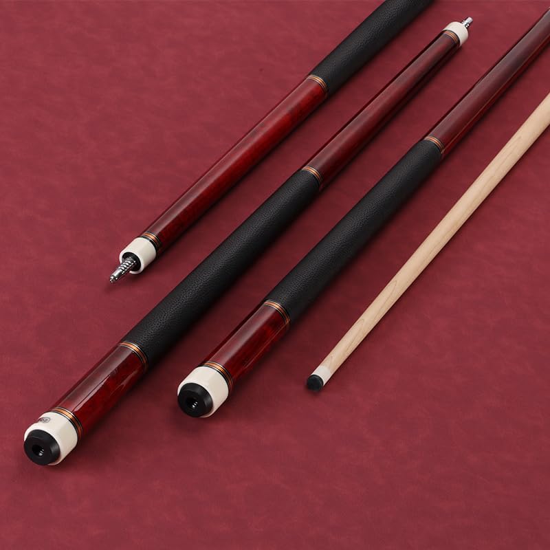 Laden Sie das Bild in Galerie -Viewer, Biljartkeu 147 cm 19-20 oz – Canadese Esdoorn Pool Cue 12,5 mm Tip – Leren Grip
