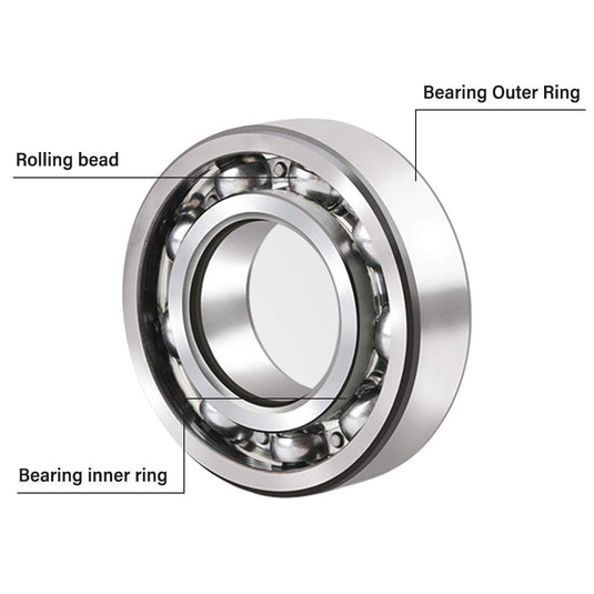 Rybtd 20 STUKS Skateboardlagers kleurenminiatuur, Dubbel afgeschermde lagers ABEC-9 608 2RS Skateboard Lager voor Lange Skateboards Vierwielige Skates Wielen Vervangende Lager