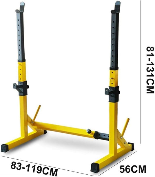 Barbell Stand Verstelbare Barbell Rack Squat Rack Fitnesstoestellen Weight Training Equipment In Hoogte Verstelbare