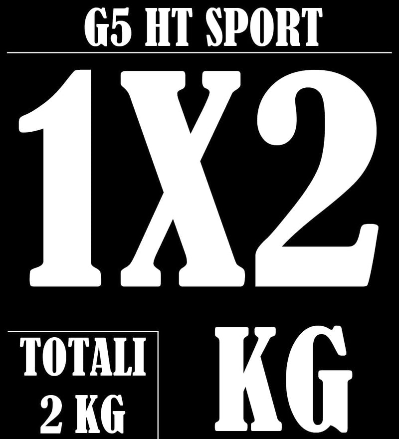 Load image into Gallery viewer, Rubberen gietijzeren schijven G5 HT SPORT Ø gat 25 mm voor sportschool en thuisgymnastiek van 0,5 tot 20 kg voor stuur en halters
