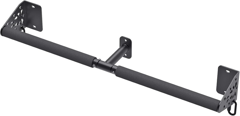 Laden Sie das Bild in Galerie -Viewer, Optrekstang wandmontage 81 cm met gevoerde handgrepen tot 200 kg – pull-up bar – fitness stang
