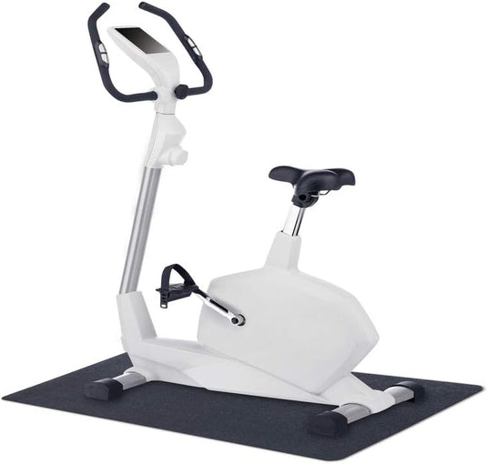 Fitnessapparatuurmat zwart
