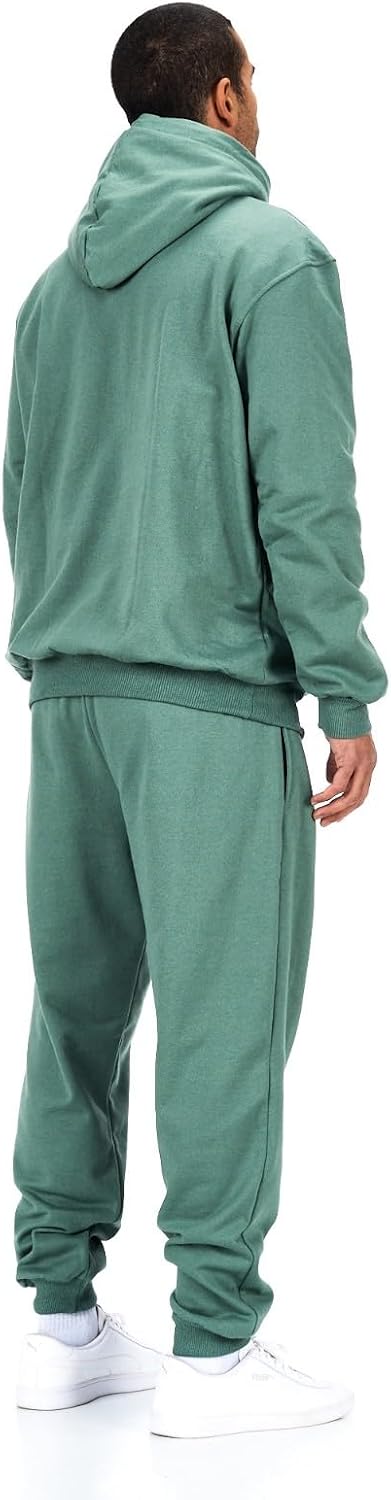 Load image in Gallery Viewer, Tracksuit with joggers and sweatshirt made from 70% cotton with a slim fit - sportswear - jogging outfit
