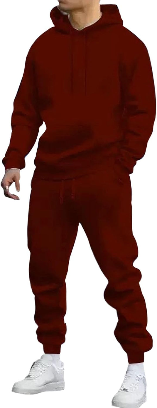Heren trainingspak 2-delig met hoodie en joggingbroek
