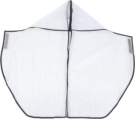 Waterdichte golftas regenhoes van transparant PVC met ritssluiting – golfregenbescherming – golftrolley accessoires