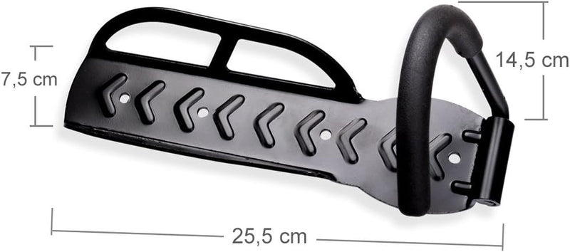 Load image into Gallery viewer, Schramm 4 stuks fietshouders, zwart, wandhouders voor 4 fietsen, fietsstandaard
