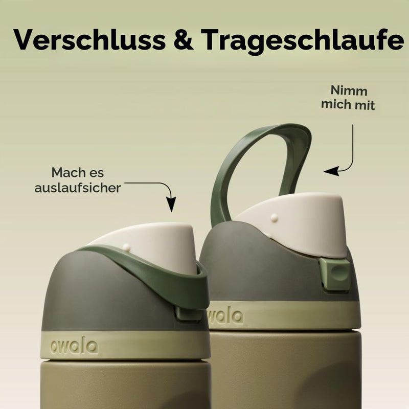 Laden Sie das Bild in Galerie -Viewer, Geïsoleerde RVS drinkfles 710 ml met rietje en lekvrije dop – waterfles – thermosfles
