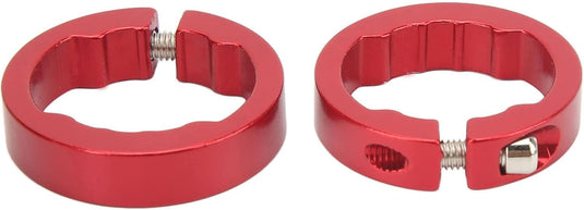 Fietshandvat klemringen 2 stuks van aluminium voor 22,2 mm fietssturen – gripvergrendeling – stuurklemmen