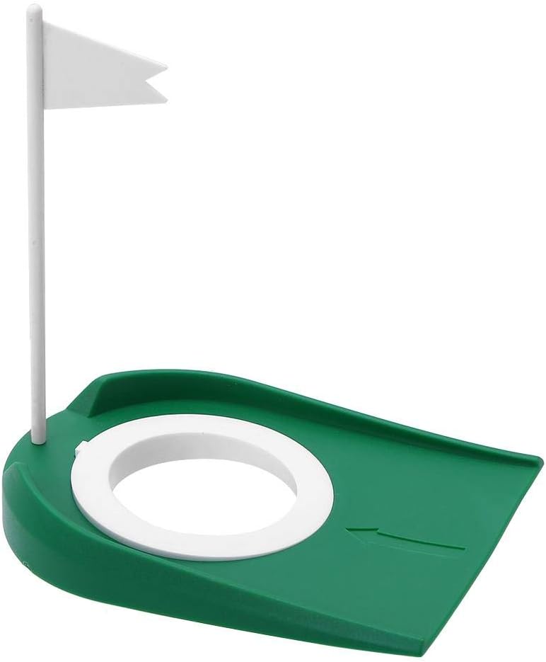 Laden Sie das Bild in Galerie -Viewer, Golf putting oefenhole van kunststof met vlag voor binnen en buiten – putting cup – golftraining
