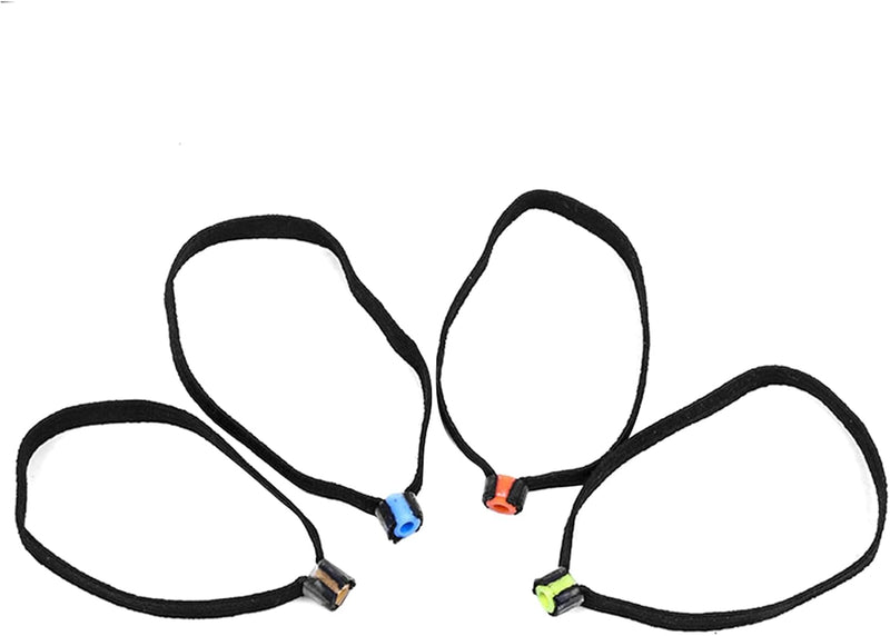Chargez l'image dans la visionneuse de la galerie, Vislijn spoelhouders 4 stuks 8,5 cm van elastische stof voor vliegvissen – tippet houders – hengelsportbenodigdheden
