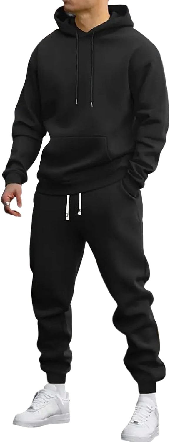 Chargez l'image dans la visionneuse de la galerie, Heren trainingspak 2-delig met hoodie en joggingbroek

