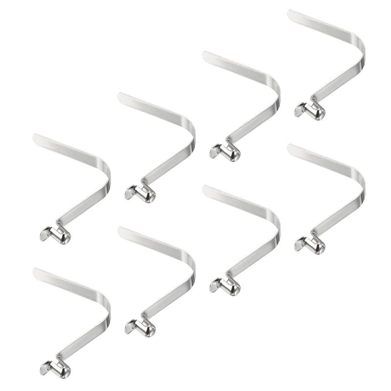 Laad afbeelding in Galerijviewer, Veerklemmen voor telescopische buizen 8x5,5 mm (8 stuks) - Kajak peddel borgpennen - Tentpaal borgclips staal
