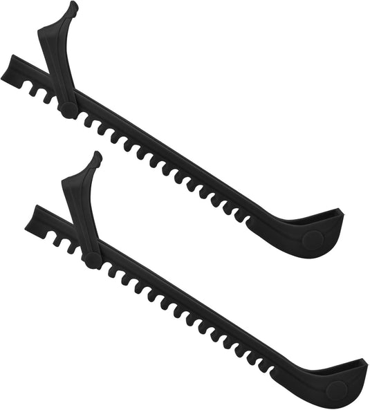 Verstelbare schaatsbeschermers wit 27 cm – 1 paar