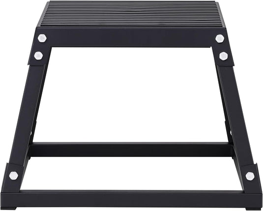 Plyo box set 3 stuks 30 46 en 61 cm van staal tot 227 kg – jump box – plyometrische training