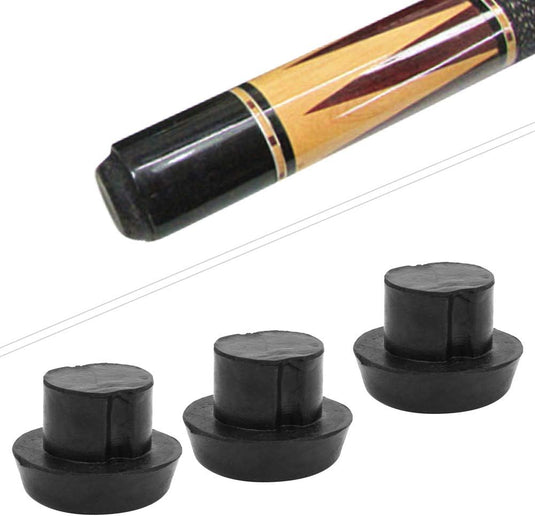 20x Biljartkeu Bumper – Rubberen Bodemdop voor Pool Cue – Bescherming voor Keu Onderkant