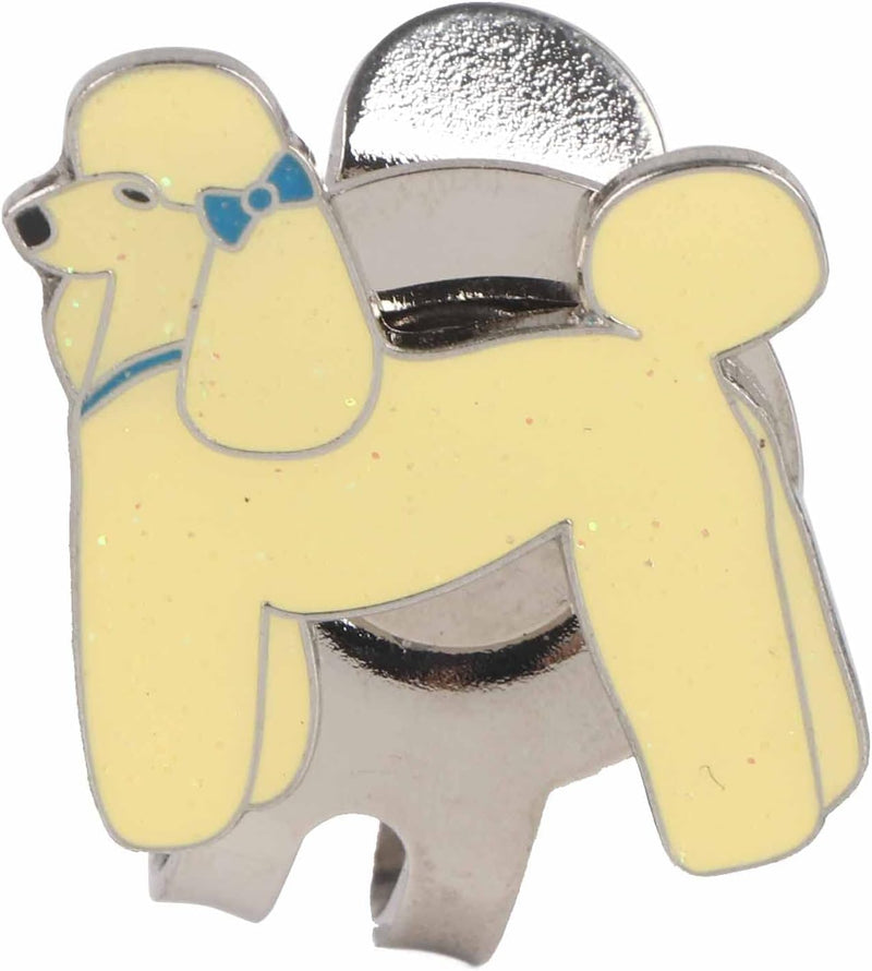 Chargez l'image dans la visionneuse de la galerie, Magnetische golfbal marker met roestvrijstalen petclip en decoratief ontwerp – balmarker – golfaccessoires
