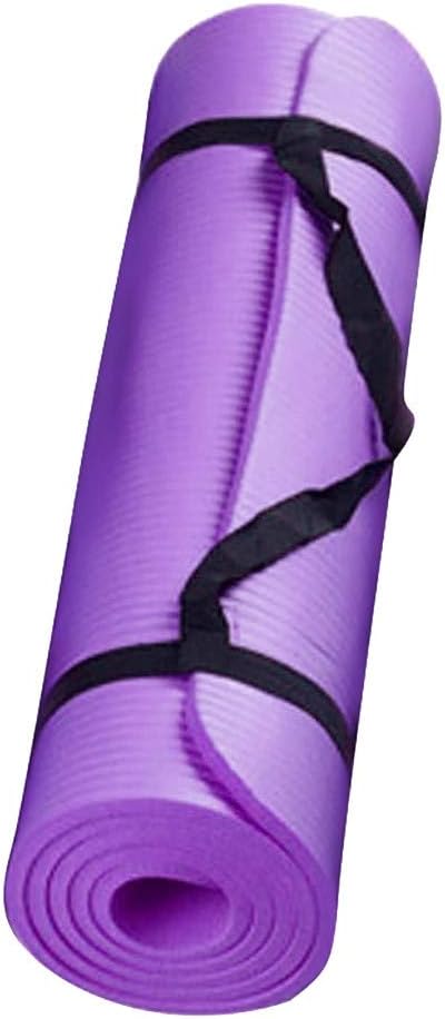 Laad afbeelding in Galerijviewer, Dikke sportmat 15 mm met antislip oppervlak voor fitness en yoga – yogamat – trainingsmat
