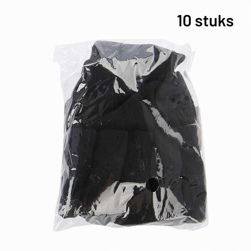 Charger l’image dans la visionneuse de galerie, Protège-doigts élastiques, lot de 10 en nylon et spandex pour le sport et le soutien – bandages pour doigts – compression des doigts
