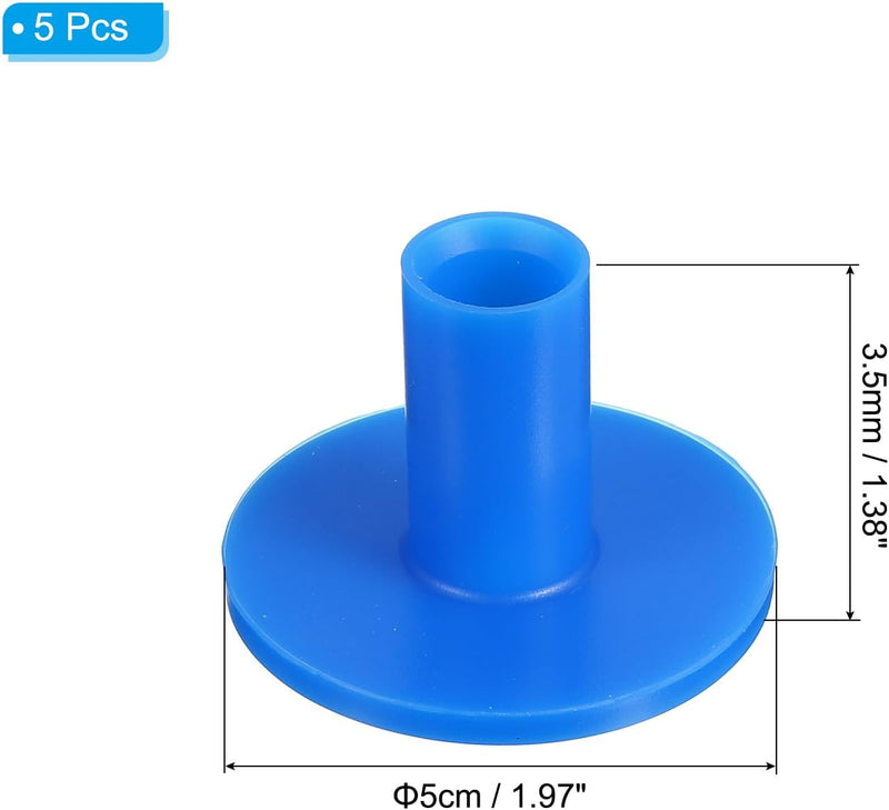 Laad afbeelding in Galerijviewer, Rubber golf tees 6x5 cm (5 stuks) - Oefen tees voor hitting mats - Golf balhouder driving range
