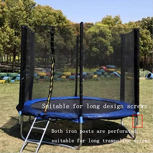 Load image into Gallery viewer, Trampoline schroeven 10 stuks met kunststof bevestiging – bevestigingsbouten – trampoline accessoires
