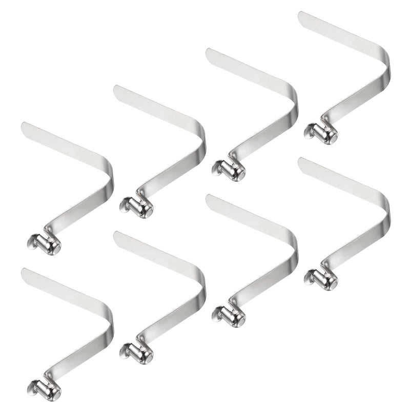 Laad afbeelding in Galerijviewer, Veerklemmen voor telescopische buizen 8x5,5 mm (8 stuks) - Kajak peddel borgpennen - Tentpaal borgclips staal
