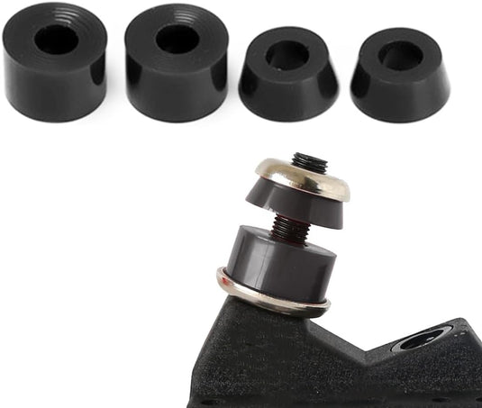 Skateboard bushings set - 4 stuks stuurrubbers standaard cilinder voor truck, longboard-accessoires reserveonderdelen cups, beste skateboardbushings om te vervangen, perfect