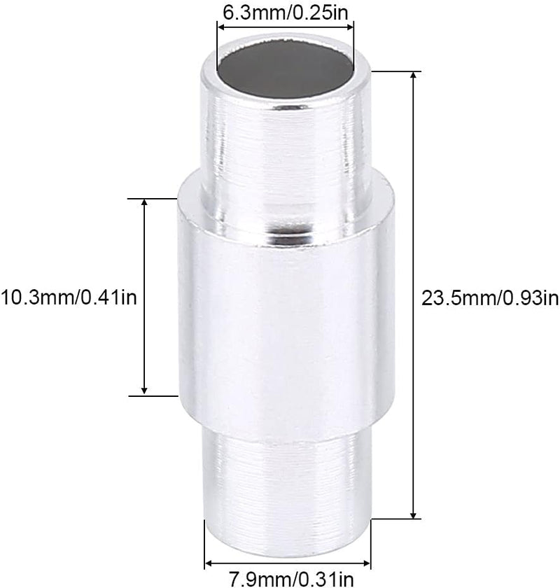 Load image into Gallery viewer, Dilwe 10 stuks wiellagers, afstandsschijven, spacer inline skates aluminium inline speed spacer voor standaard skate wielen 8 mm 6 mm assen
