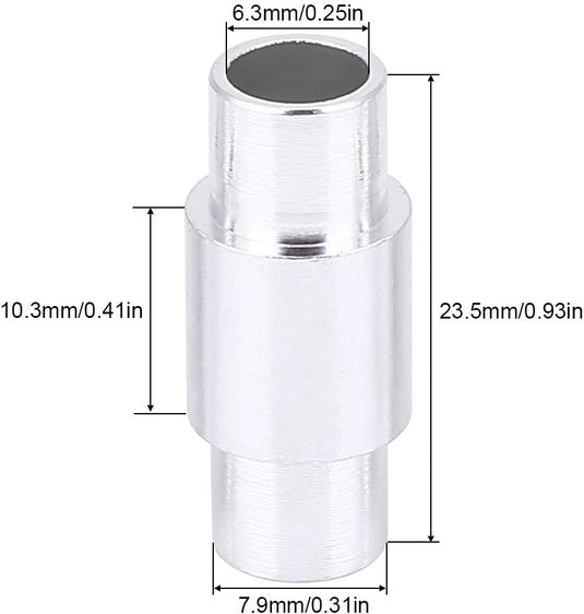 Dilwe 10 stuks wiellagers, afstandsschijven, spacer inline skates aluminium inline speed spacer voor standaard skate wielen 8 mm 6 mm assen