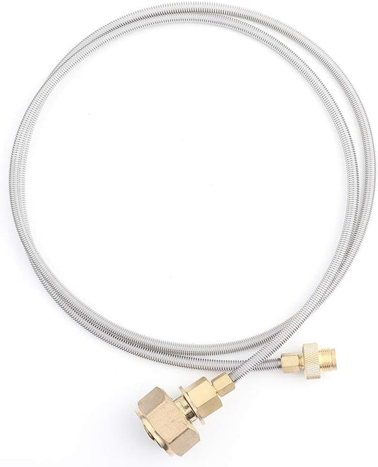 Gastank Hoofd Adapter Outdoor Camping Fornuis Gebruik Gas Tank Transfer Slang Connector Conversiekop Adapter voor Camping Picknick