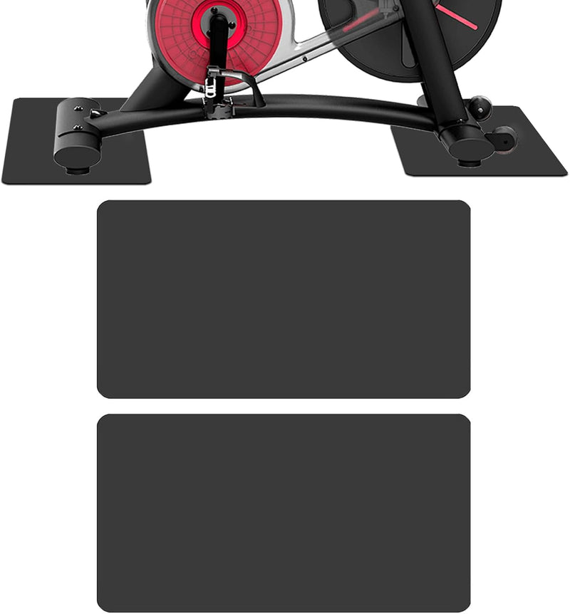 Chargez l'image dans la visionneuse de la galerie, Beschermmatten fitnessapparatuur 2 stuks – 60 x 30 cm – 3 mm rubber – antislip vloermat voor hometrainer en loopband
