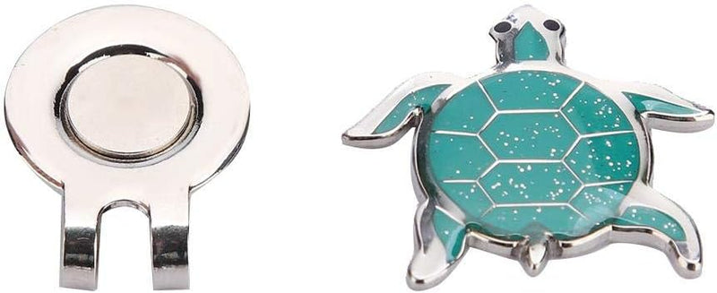 Chargez l'image dans la visionneuse de la galerie, Magnetische golfbal marker met roestvrijstalen petclip en decoratief ontwerp – balmarker – golfaccessoires
