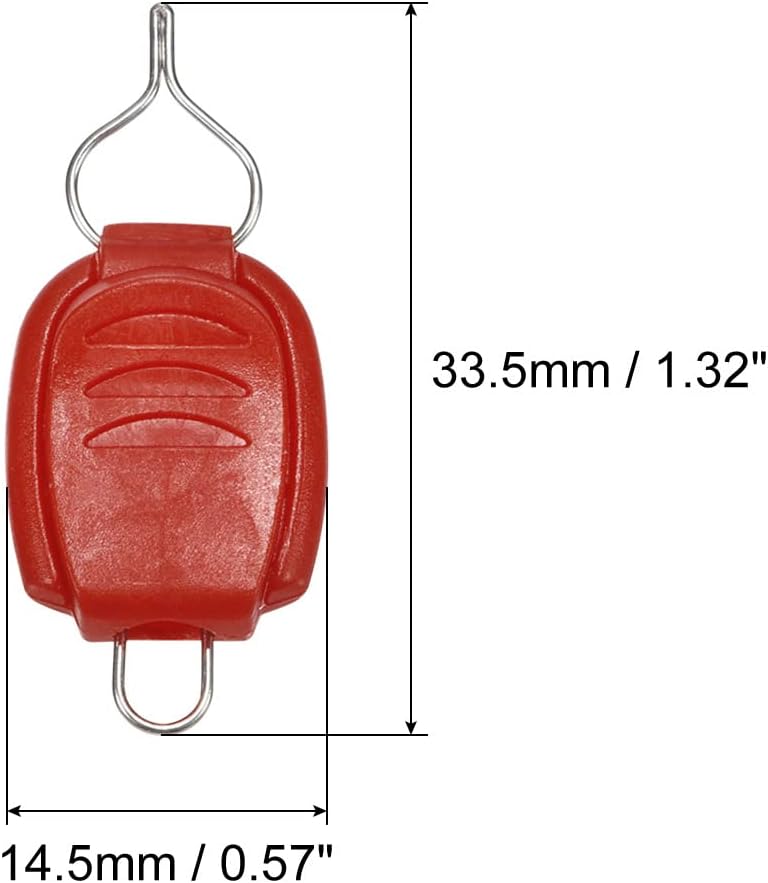 Laden Sie das Bild in Galerie -Viewer, Schnurhalter 10 Stück für Baitcasting-Rollen schwarz – Schnurclips – Angelschnurstopper – Angelzubehör
