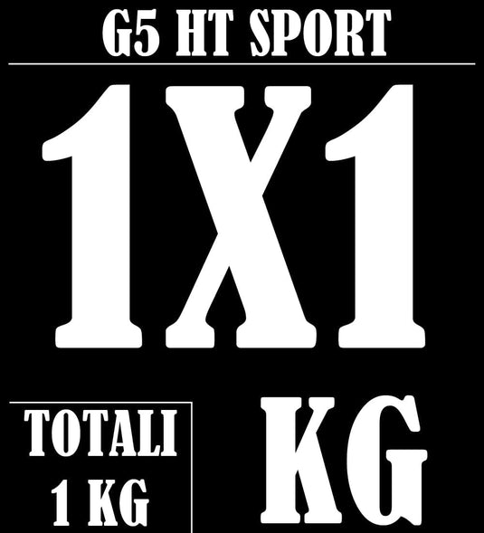 Rubberen gietijzeren schijven G5 HT SPORT Ø gat 25 mm voor sportschool en thuisgymnastiek van 0,5 tot 20 kg voor stuur en halters