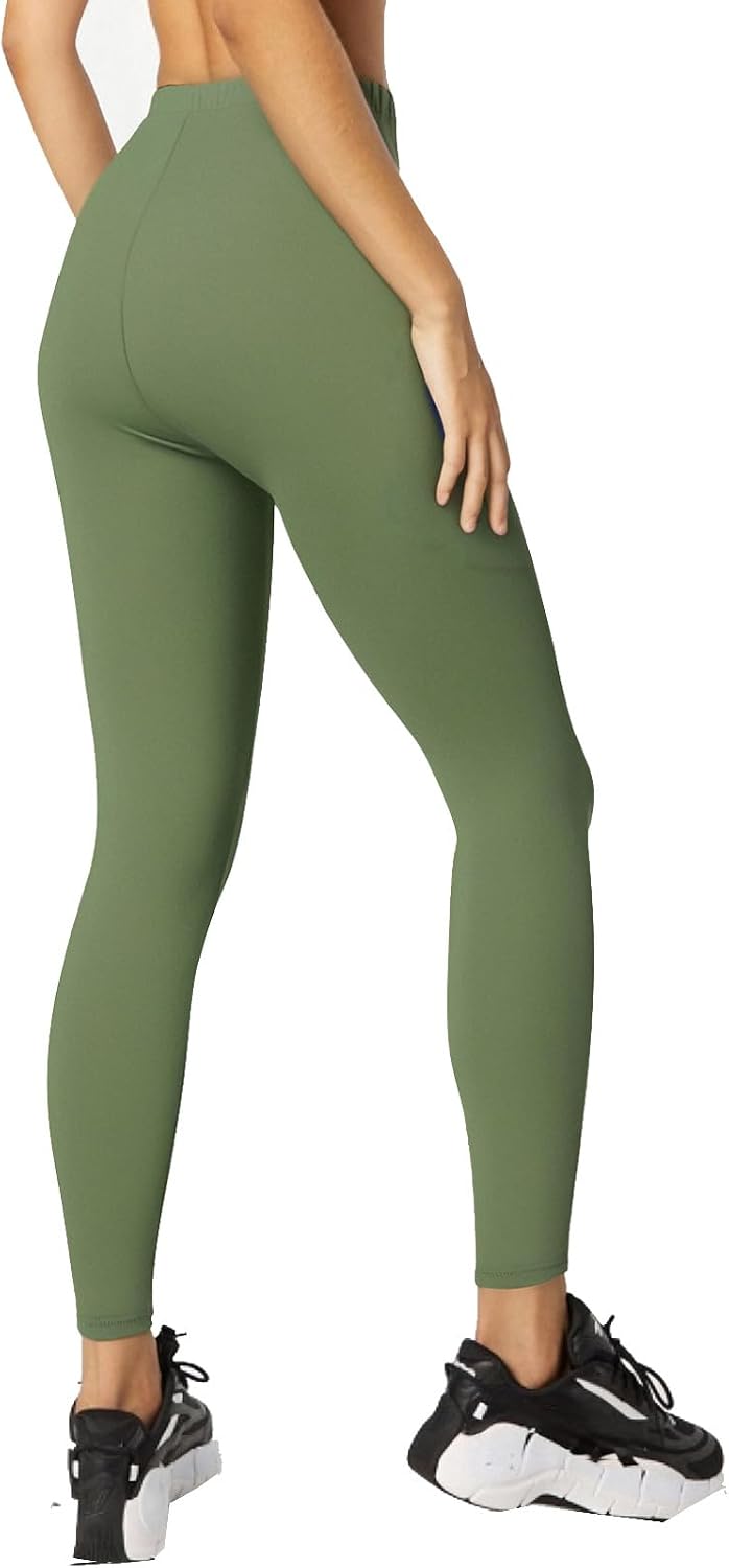 Laden Sie das Bild in Galerie -Viewer, Dames sportlegging met hoge taille zacht en niet doorschijnend – fitness legging – yogabroek
