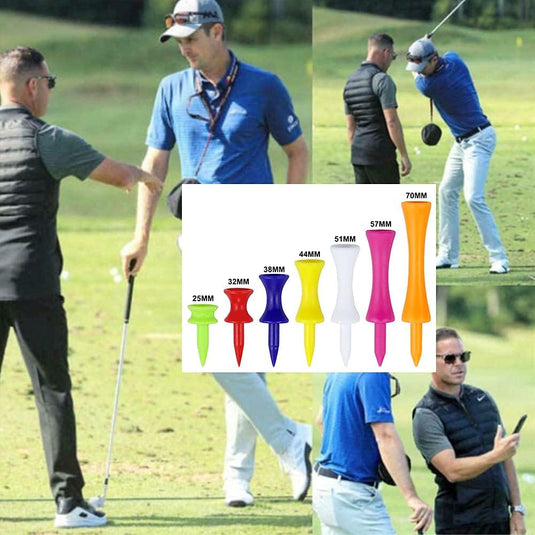 Plastic Golf Tees Gemengde Grootte Kasteel Tees Golf 120 Count