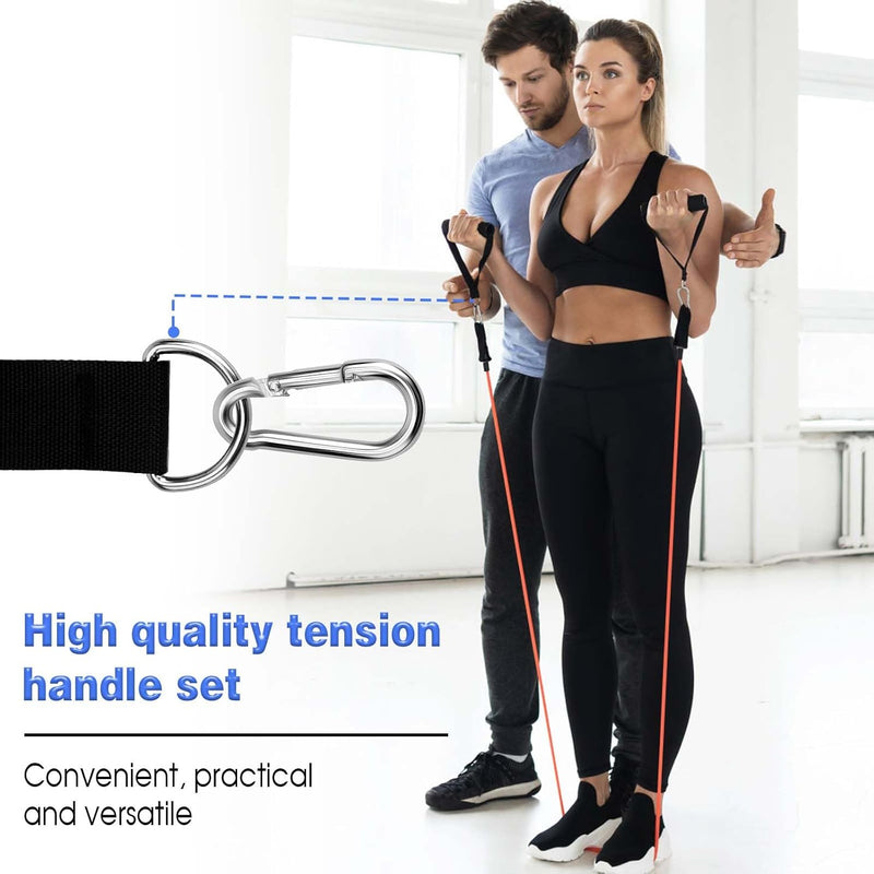 Load image into Gallery viewer, Dadabig 2 stuks weerstandsgrepen, trekgrepen, krachttraining, accessoires voor fitness en krachttraining, voor weerstandsband, sportschool, yoga
