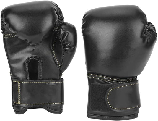 Kinder bokshandschoenen goud voor training