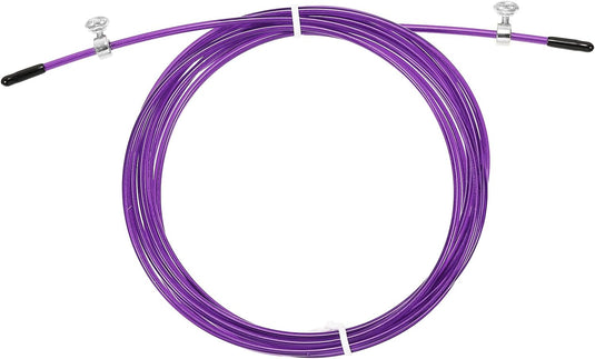 Speed jump rope vervangingskabel 3 meter x 2,5 mm rood – springtouw kabel – fitness accessoires