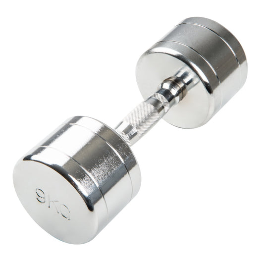 Trendy Sport Chroom dumbbell - 1 stuk - 5,0 kg