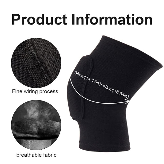 Elastische kniebandages unisex set van 2 stuks